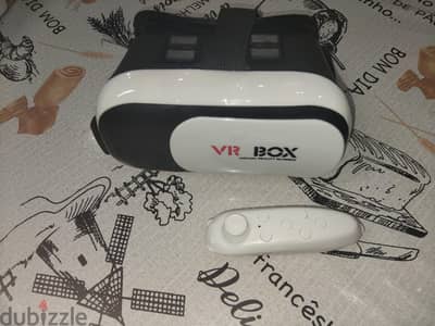 نضارة vr استعمال ٣ مرات بالريموت البلوتوث