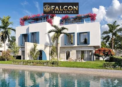 شاليه 65م غرفه فيو كريستال لاجون للبيع فى نايا باى Naia Bay راس الحكمه الساحل الشمالى بجوار قريه فوكا باى تقسيط على أطول فتره سداد