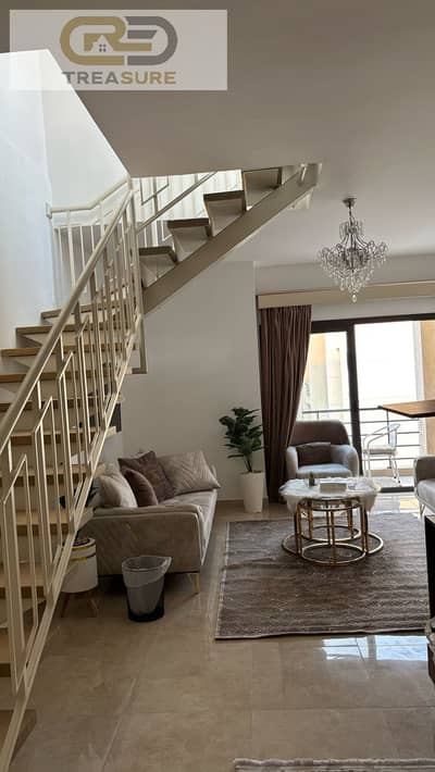 بنتهاوس مفروش للإيجار في فيفث سكوير- القاهره الجديده - Fifth Square - new cairo