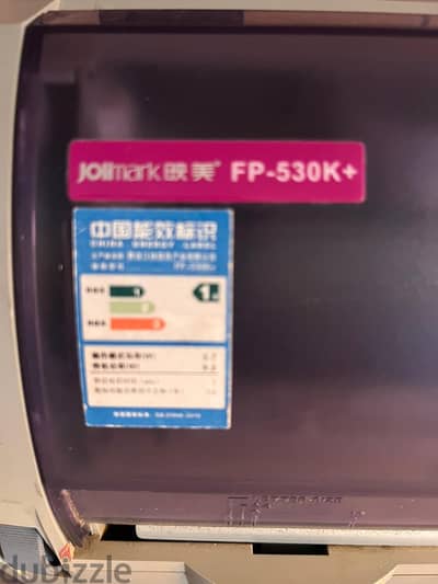 للبيع: طابعة فواتير نقطية Jolimark FP-530K+ بحالة ممتازة للبيع طابع