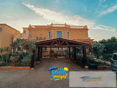 Palace For Rent - 8 master bedrooms -  First Line on the Sea in Santa Claus Village, Ain Sokhna
