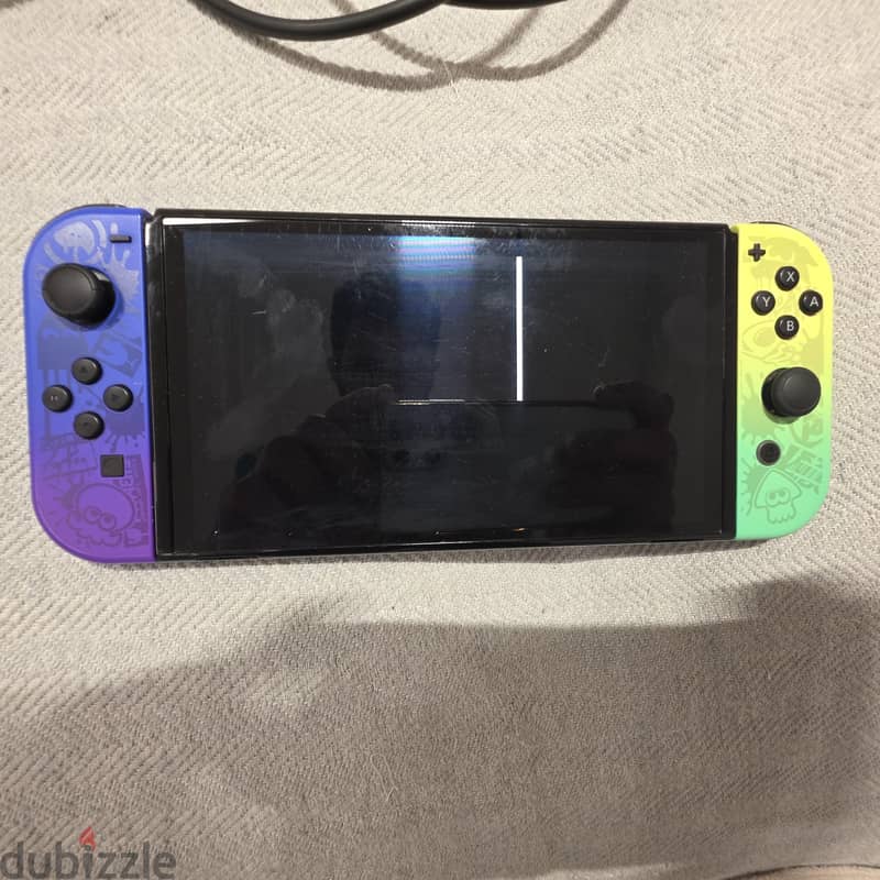 Nintendo switch oled splatoon edition 1
