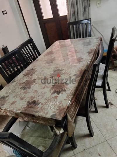 سفره مودرن 6 كراسي