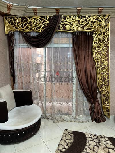 ستائر جاهزه علي التركيب استعمال قليل جدا