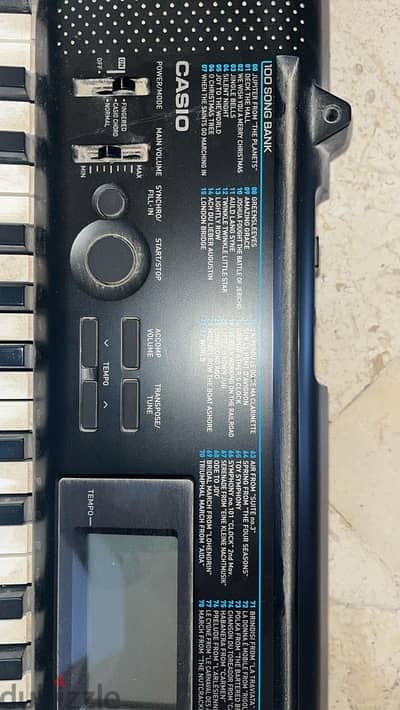 Casio CTK-1200 - 100 Song Bank