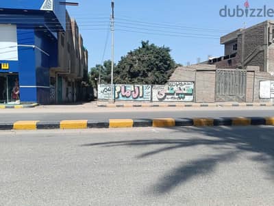 قطعة ارض مسجلة 1000 متر  بطريق القناطر الخيريه