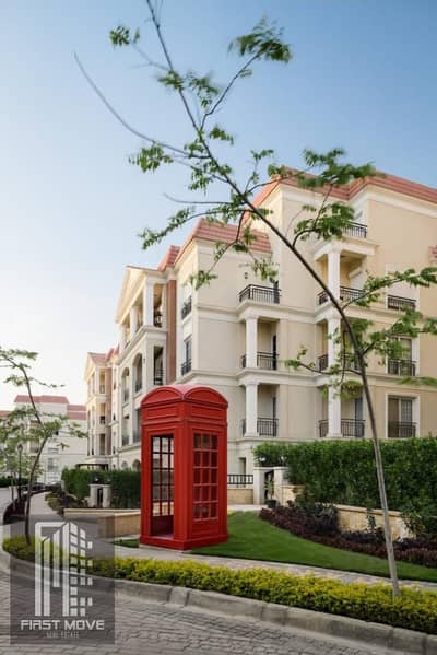 Two-bedroom apartment, 80% finished, in the heart of Golden Square, Fifth Settlement, in Regent's Square compound.