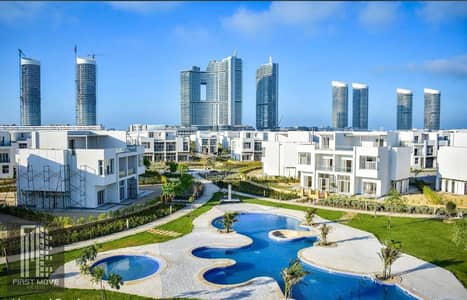 فرصة مميزة للاستثمار شقة فى الداون تاون العلمين الساحل الشمالى جاهزة استلام فورى متشطبة ب5% مقدم واقساط حتى 12 سنة