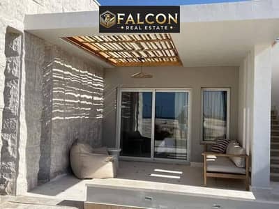 شاليه باطلالة ساحرة على البحر Fully Finished للبيع بجوار Fouka bay و ماونتن فيو راس الحكمة قريب من سوديك و سوان ليك دقايق من سيدي عبدالرحمن