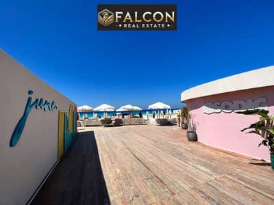 شاليه Double View (Sea & Lagoon) متشطب بالكامل للبيع اطول فترة سداد في June راس الحكمة بجوار Swan Lake  و جايا الساحل الشمالي