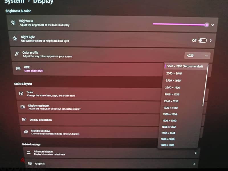 Dell Precision 5540 core i9 HK  4k 4