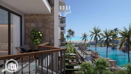 Double View Chalet on the Sea, fully finished with air conditioning, with a 10% Down Payment at Dose