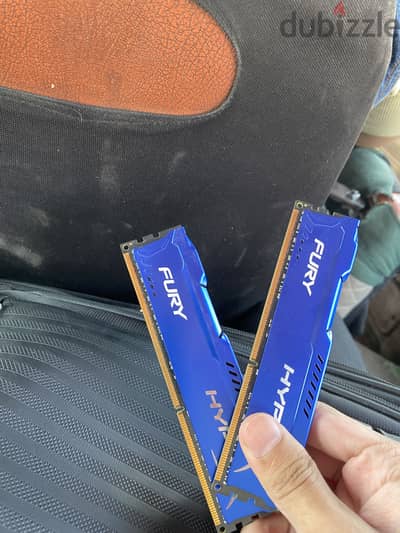 رام ddr3 hyperx 16gb (2*8)