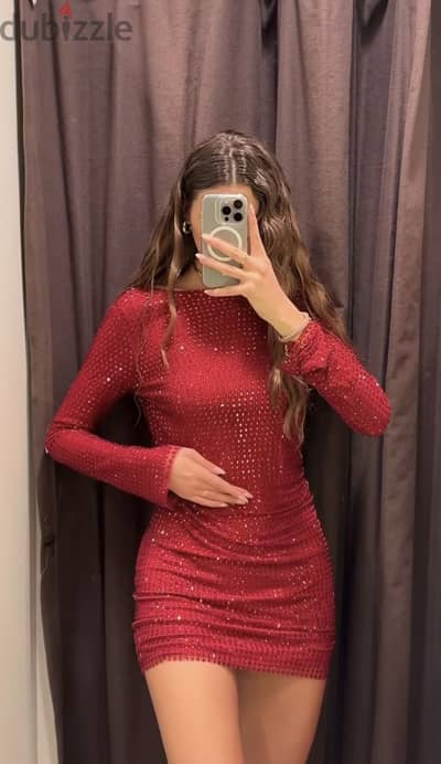 Red dress