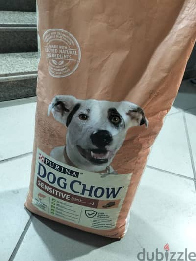 Purina Dog Chow Sensitive Adult 1+ with Salmon