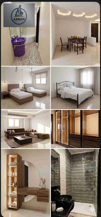 For rent a furnished hotel apartment in Compound Sama next to Al-Sayd Club on the Maadi Ring Road, distinctive and upscale location next to all services, restaurants, and transportation