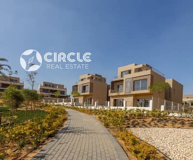 Prime Location 190m Townhouse Villa With 283m Land For Sale In Palm Hills New Cairo 5th Settlement