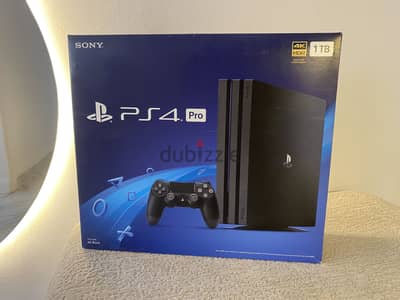 Ps4 pro 1tb جهاز بلايستيشن 4