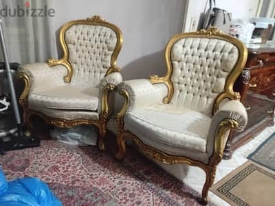 عدد ٢ كرسي Chaise Lounge فاخر