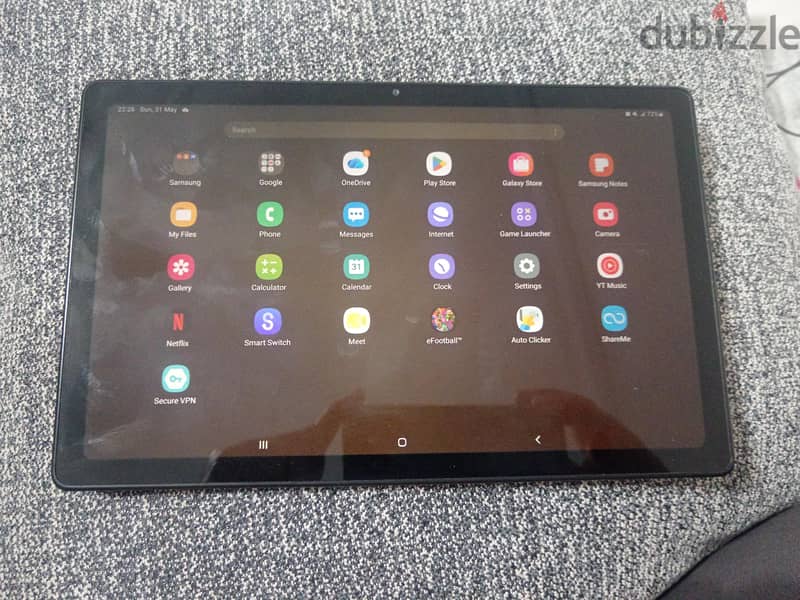 Samsung Galaxy Tab A7  بحالة ممتازة مع العلبة الأصلية والشاحن الأصلي 3