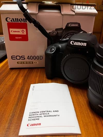camera canon 4000D