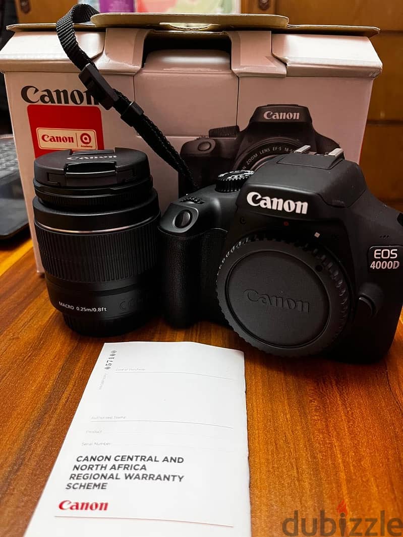 Camera Canon Eos 4000D 1
