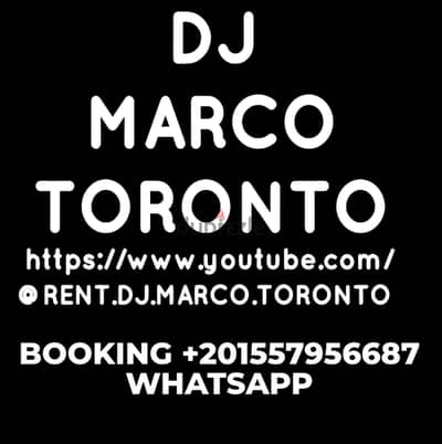 DJ MARCO TORONTO