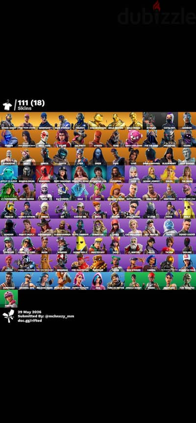 Fortnite og account
