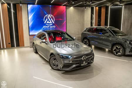 Mercedes-Benz C180 2023 وكيللون مميزة جدا matta grey