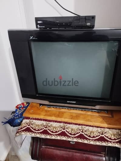 تلفزيون   شارب.  21   +ريسيفر