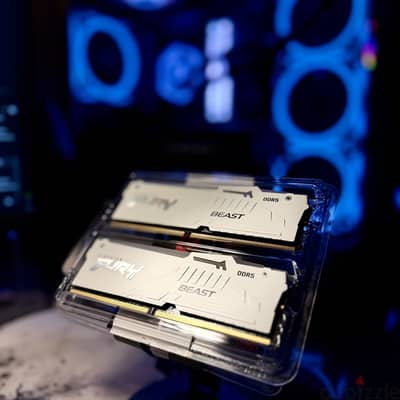 DDR5 RAM Kit – 64GB (2×32GB) 6000MT/s White