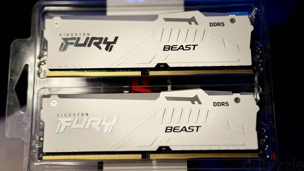 DDR5 RAM Kit – 64GB (2×32GB) 6000MT/s White - اكتوبر الجديد 6