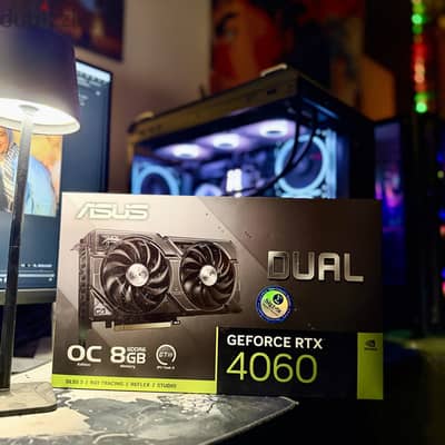 ASUS Dual  GeForce RTX 4060 OC Edition 8GB GDDR6