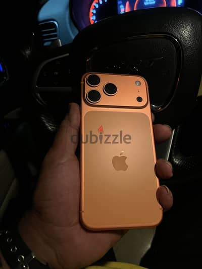 iPhone 17 Pro Max 256 giga battery 100% معفي ضريبه معاه كل حاجته