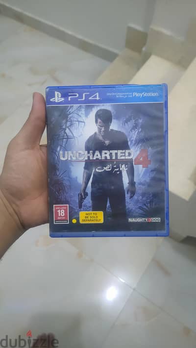 لعبه uncharted 4 Arabic cd games