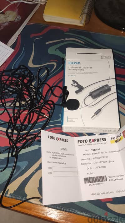مايك boya m1 pro اصلي