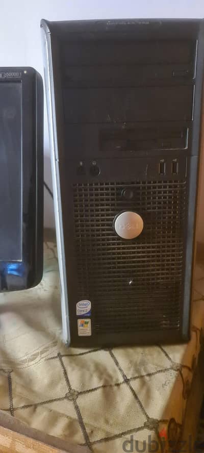 Dell OptiPlex 745 Desktop Computer + Samsung 14" Monitor