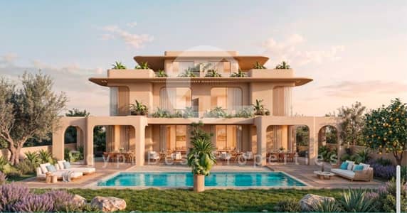 سينيور شاليه فاخر 4 غرف نوم، موقع متميز_ باطلالة على اللاجونز و البحر، بمقدم 5%\10 سنوات، تشطيب كامل مع التكييفات وخزائن المطبخ،@هاسيندا راس الحكمة