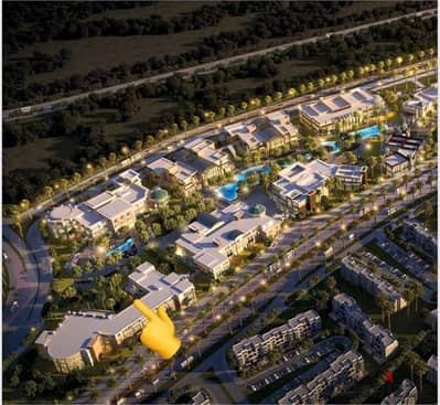 محل تجاري بمنطقة open air mall extention باقل مقدم 62م دور ارضي