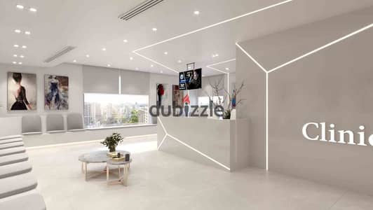 Own a two-room clinic with a reception area in Highlight Mall, serving a densely populated area in the heart of New Cairo | 90th Street - New Cairo -