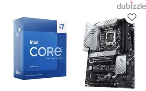 Intel core i7 13700k + Asus Prime motherboard + Thermalright dual fan