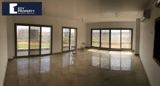Apartment with garden For Sale in Uptown New Cairo Fully Finished Direct on golf