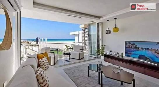 شاليه للبيع في الساحل الشمالي بفيو للبحر وال Pool في قريه هاسيندا بالم هيلز Palm Hills-in Modon بجوار ساوث مد ،سوديك ، ماونتن فيو راس الحكمة