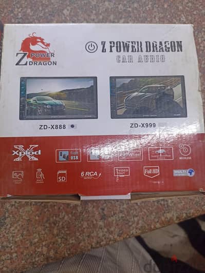 شاشه عربيه Z power dragon X-888 with remote control