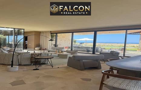 With a down payment of 2,000,000, a chalet with a distinctive view in Ramla Marakez, centrally located with major services, available .