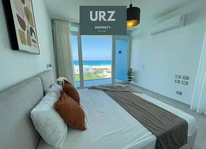Instant 40% discount on fully finished and air-conditioned chalets for sale near La Vista Ras El Hekma and Ramla Salt Full Sea View