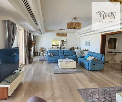 للايجاراليومي قصربحديقة وحمام سباحة مفروشه فى لساان الوزراء مارينا 5 - الساحل الشمالى For Daily Rent Villa with Garden, Furnished with AC/S, Marina 5