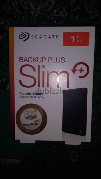 Seagate Backup Plus Slim 1 TB new sealead
