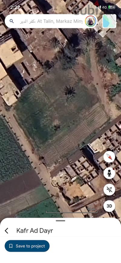 قطعة ارض مبانى ١٩ قيراط للبيع محافظة الشرقية