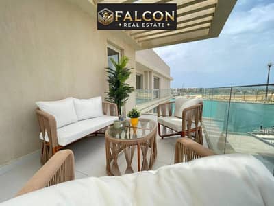 للبيع شاليه صف اول على كريستال لاجون Fully Finished + ACS + Kitchen تقسيط في قلب راس الحكمة بجوار Silver snds و دقايق من هاسيندا الساحل الشمالي
